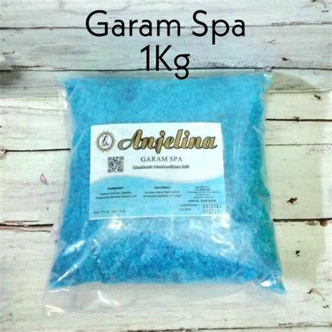 Jual Garam Spa Kg Bath Salt Anjelina Aroma Peppermint Shopee