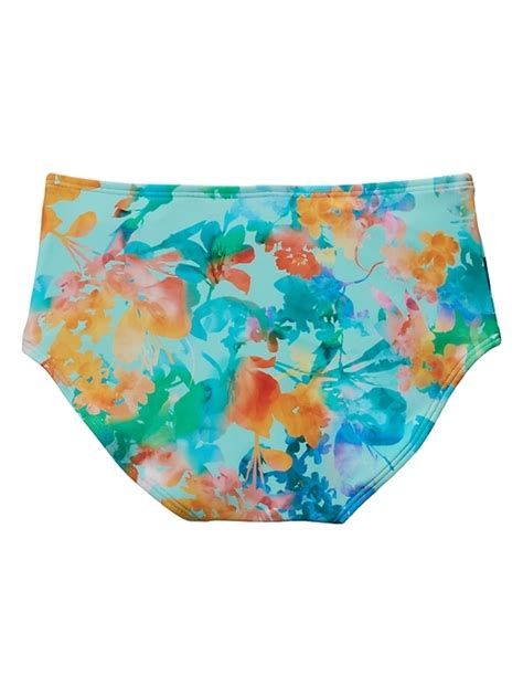 Lumen Floral High Waisted Bikini Bottom Athleta