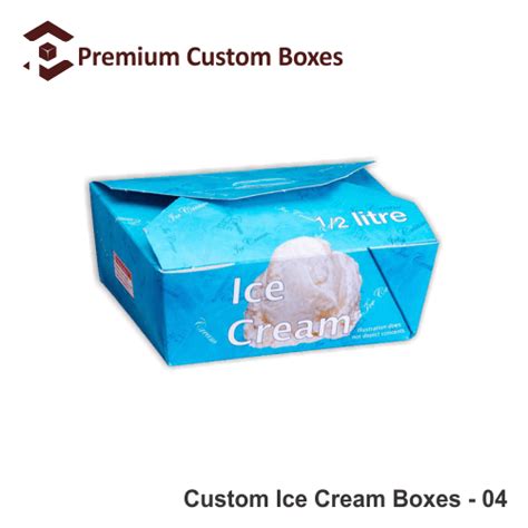 Custom Ice Cream Boxes Custom Ice Cream Pint Containers Pcb