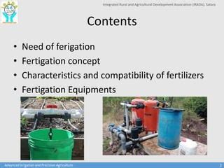 Fertigation system | PPT