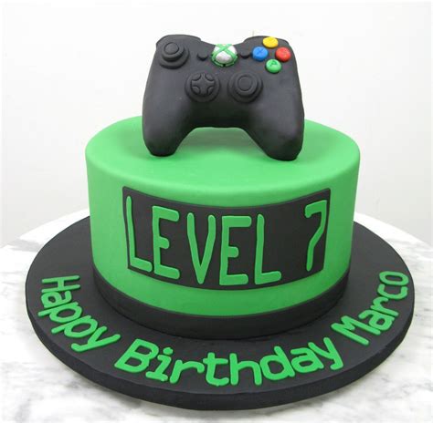 Video Game Birthday Video Game Cakes Xbox Birthday Party 7th