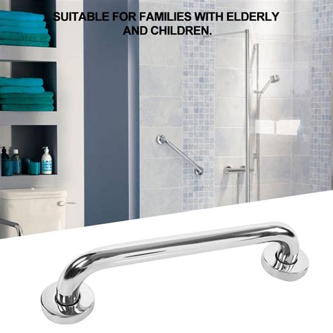 WALFRONT 30cm Thicken Stainless Steel Bathroom Bathtub Grab Bar Safety