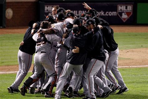 Mlb World Series San Francisco Giants Win Their First World