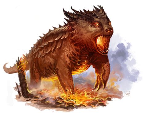 Guido Kuip: Southlands Bestiary art - Kobold Press Pathfinder RPG