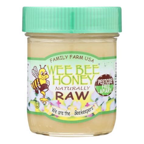 Wee Bee Honey Naturally Raw Honey Case Of 12 9 Oz Case Of 12 9