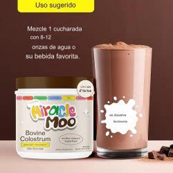 Miracle Moo Suplemento De Calostro Bovino Porciones Para La Salud