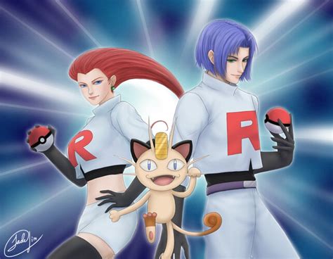 Artstation Team Rocket Fanart