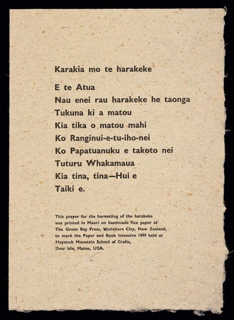 Karakia Ideas In Te Reo Maori Resources Maori Words M Ori