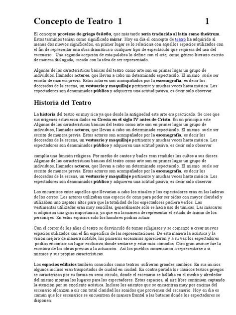 PDF Concepto Del Teatro DOKUMEN TIPS