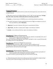 Exercise 06 Osmosis Diffusion Lab Report Docx Name Braeden S