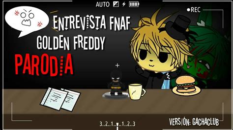 Golden Freddy FNaF Gacha Club