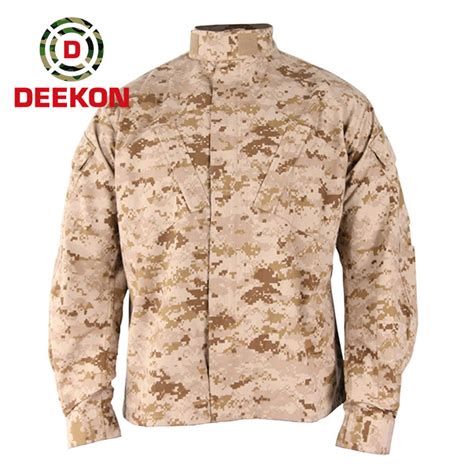 Custom Desert Digital Camouflage Military Uniform Cheap Acu Military