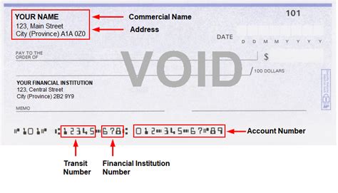 Void Cheque Arise