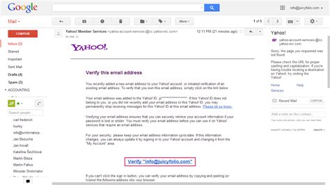 Setting Your Own Sender Adress For Yahoo Mail Emails And Settings