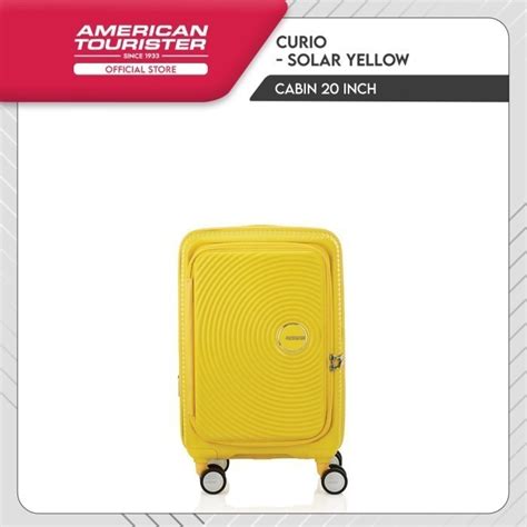 Jual American Tourister Curio Koper Hardcase Cabin 20 Inch Solar