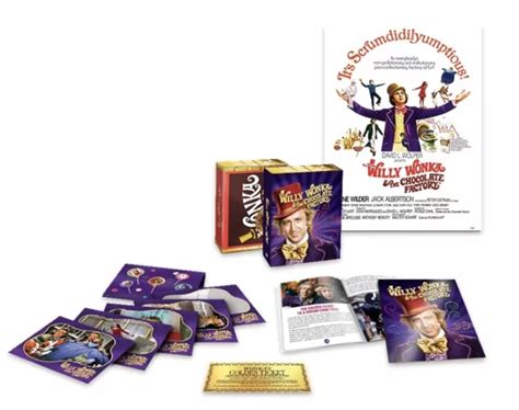 WILLY WONKA AND The Chocolate Factory 4K Ultra HD Blu Ray Collector S