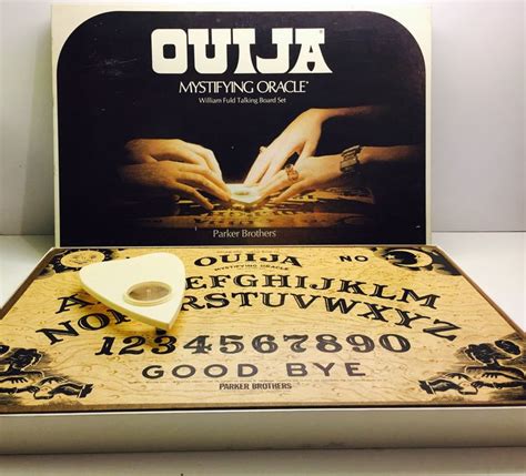 Vintage Ouija Board Game Mystifying Oracle Game By Etsy Ouija Board