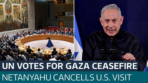 Un Security Council Passes Resolution Demanding Gaza Ceasefire As U S