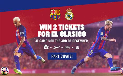 Win a trip to see El Clásico at Camp Nou