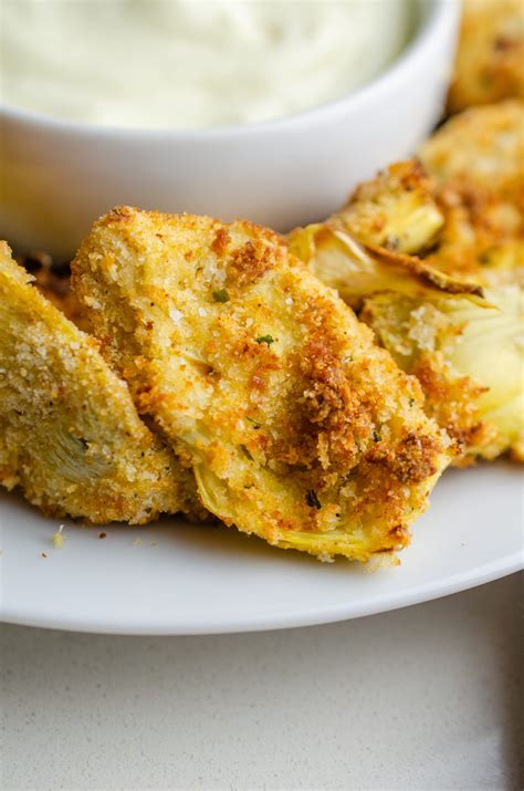 Crispy Air Fryer Artichoke Hearts Recipe Lifes Ambrosia