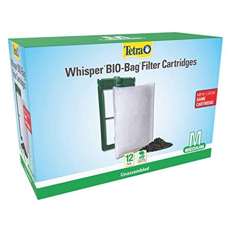 Tetra Whisper Bio Bag Filter Cartridges For Aquariums Unassembled