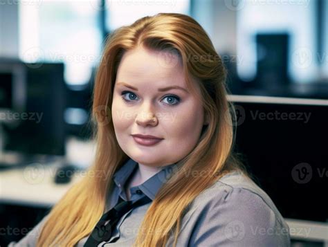 A Woman With Long Blonde Hair Generative Ai 32096639 Stock Photo At Vecteezy
