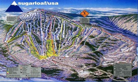 Sugarloaf Maine Ski Resort on the East Coast