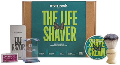 Men Rock Ultimate Classic Shaving Gift Set Sicilian Lime Set De