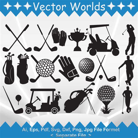 Golf Club SVG Bundle - MasterBundles