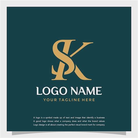 Premium Vector Letter Sk Logo Collection And Initial Sk Logo Design