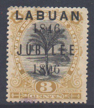 Labuan North Borneo Scott Sg Jubilee C Mh Asia