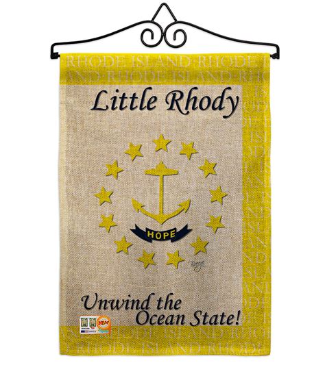 Breeze Decor Rhode Island 2 Sided Burlap 19 X 13 In Garden Flag Wayfair