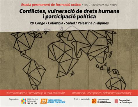 Conflictes vulneració de drets humans i participació política CRAJ