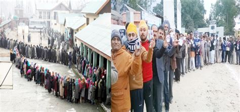 Srinagar Records Highest Voter Turnout Since 1987 Jammu Kashmir