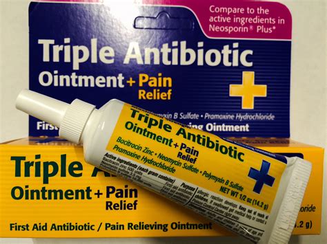 Taro Triple Antibiotic Ointment Plus Pain Relief Compare To Neosporin