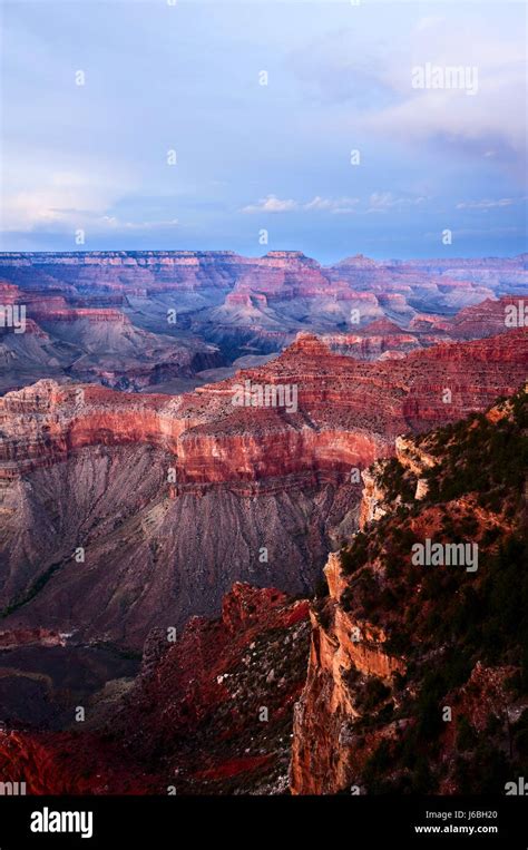 erosion arizona Canyon cliff grand magnific storm gale river water ...