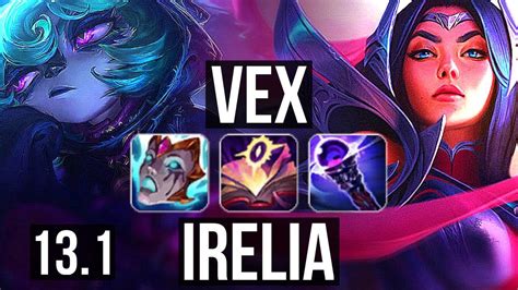 Vex Vs Irelia Mid Rank Vex Rank Godlike Euw