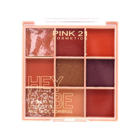 Paleta De Sombras Hey Babe Cor 1 Pink 21 CS 4257 1 MERCADO MAKE