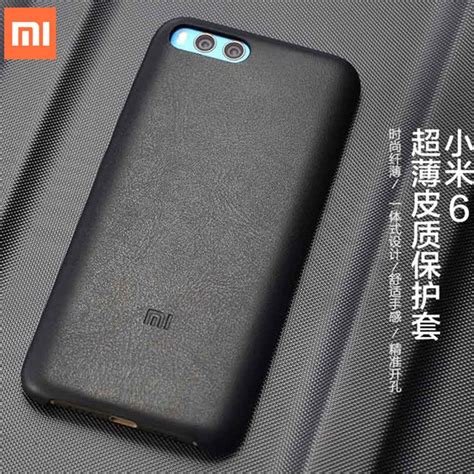 Xiaomi mi6 чехол оригинальный роскошный Искусственная кожа обложка ...