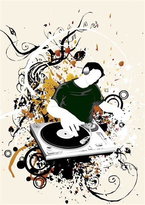 Dj Party Flyer Vector Art & Graphics | freevector.com