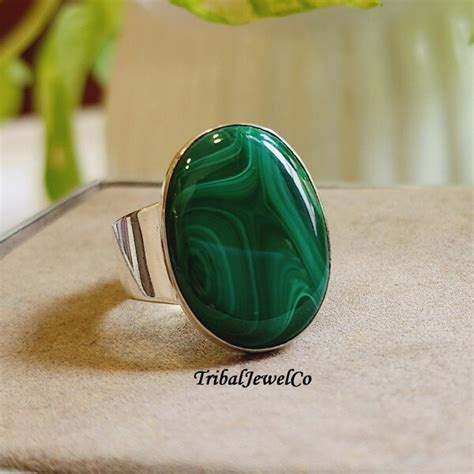 Malachite Jewelry - Etsy