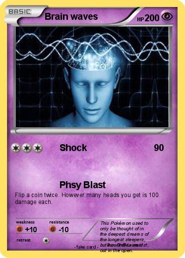 Pokémon Brain Waves Shock My Pokemon Card