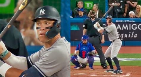 Yankees Aaron Judge Had A Suspicious Homer Vs Blue Jays