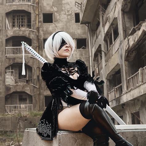 Nier Automata Yorha 2B Cosplay Anzug Anime Frauen Outfit Verkleidung