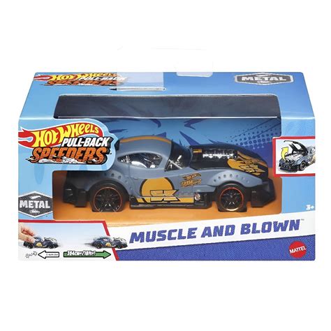 Vehículo Hot Wheels Pull Back Speeders Surtido