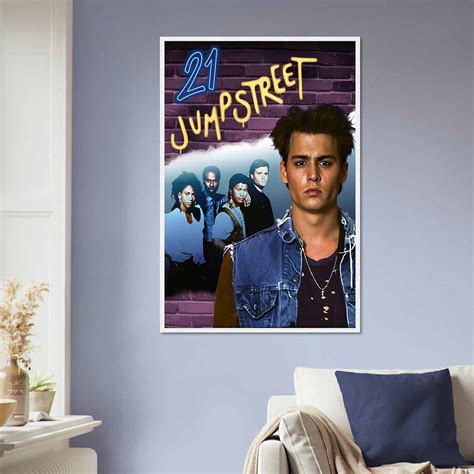 21 Jump Street Movie Poster, 21 Jump Street (1987) Poster for Gift ...