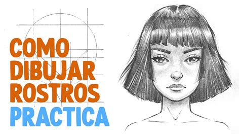 Como Dibujar Rostros De Frente Aprender A Dibujar Principiantes YouTube