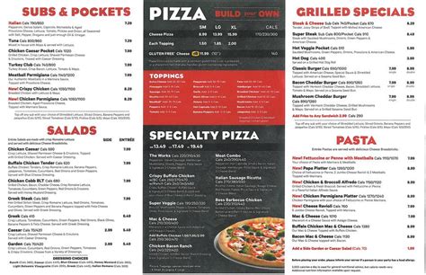 BerkshireMenus.com - Papa Gino's Pizzeria