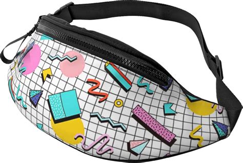 80s Fanny Pack For Men Women Retro Vintage 90s Hipsters