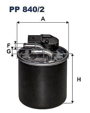 Kraftstofffilter Kraftstoff Filter Filtron Pp840 2 für Mercedes